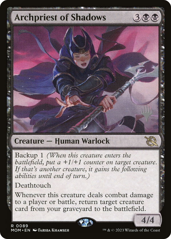 Archpriest of Shadows (PPMOM-089) - March of the Machine Promos