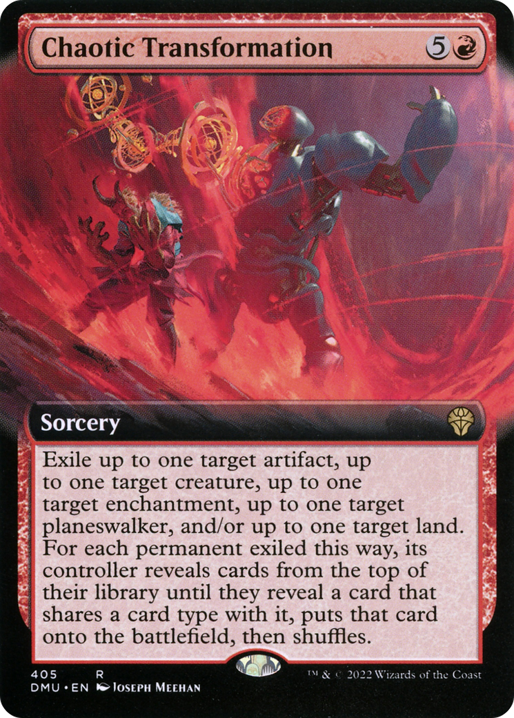 Chaotic Transformation (Extended Art) (DMU-405) - Dominaria United: (Extended Art)