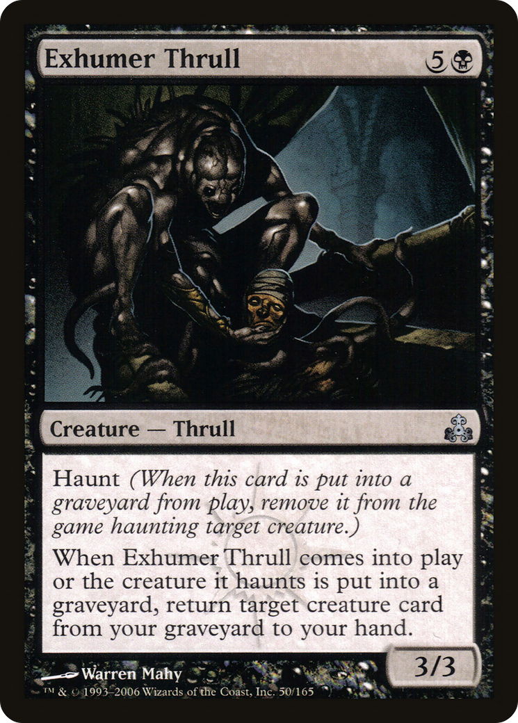 Exhumer Thrull (GPT-050) - Guildpact Foil
