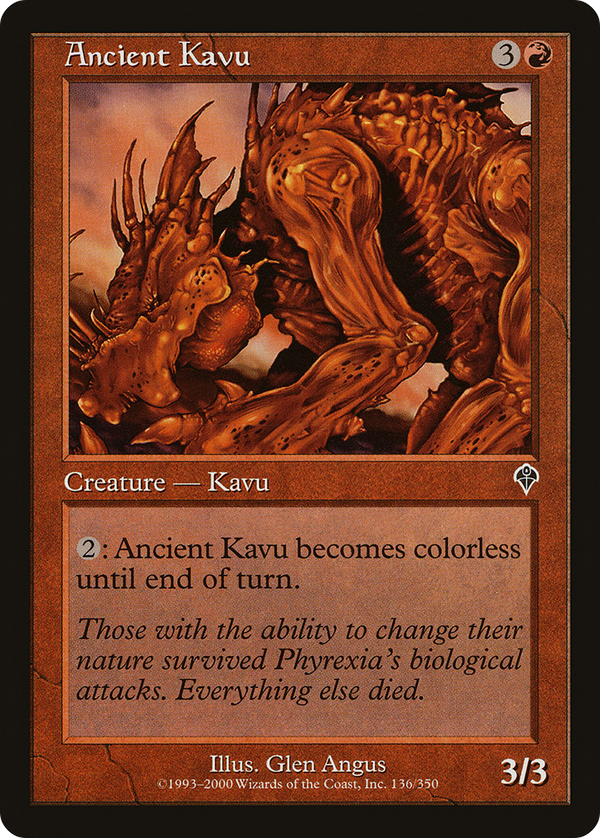Ancient Kavu (INV-136) - Invasion