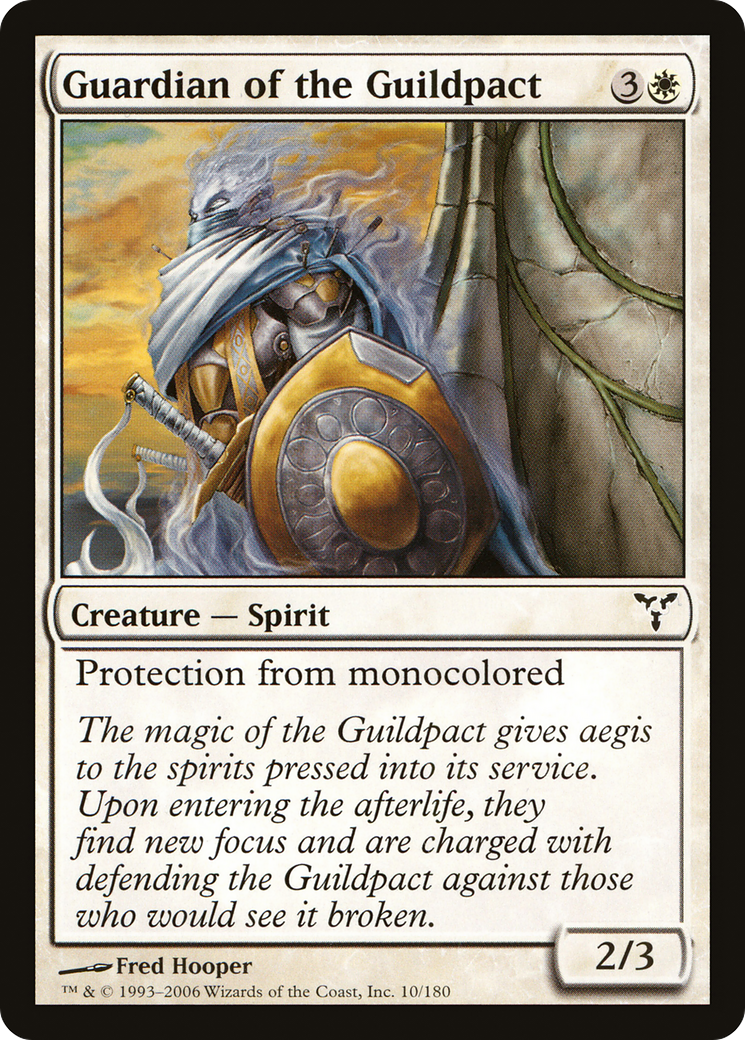 Guardian of the Guildpact (DIS-010) - Dissension Foil