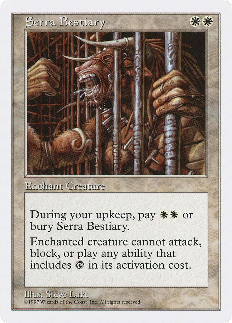 Serra Bestiary (5ED-) - Fifth Edition