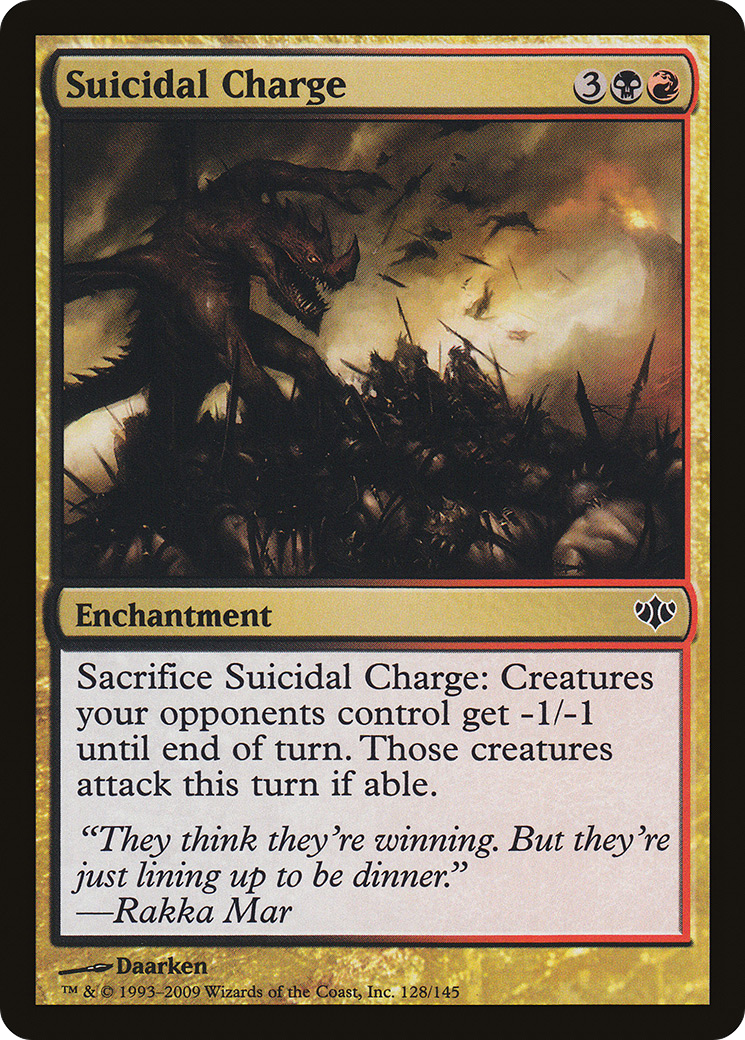 Suicidal Charge (CON-128) - Conflux Foil