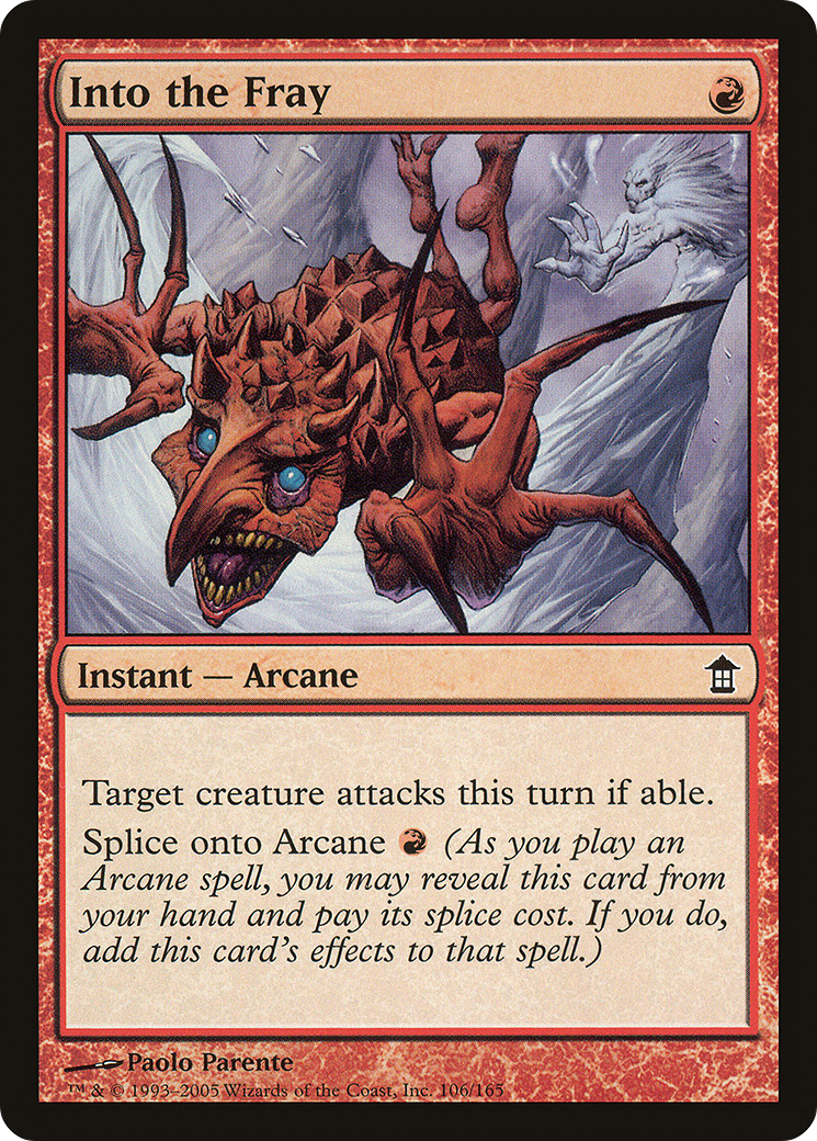 Into the Fray (SOK-106) - Saviors of Kamigawa Foil