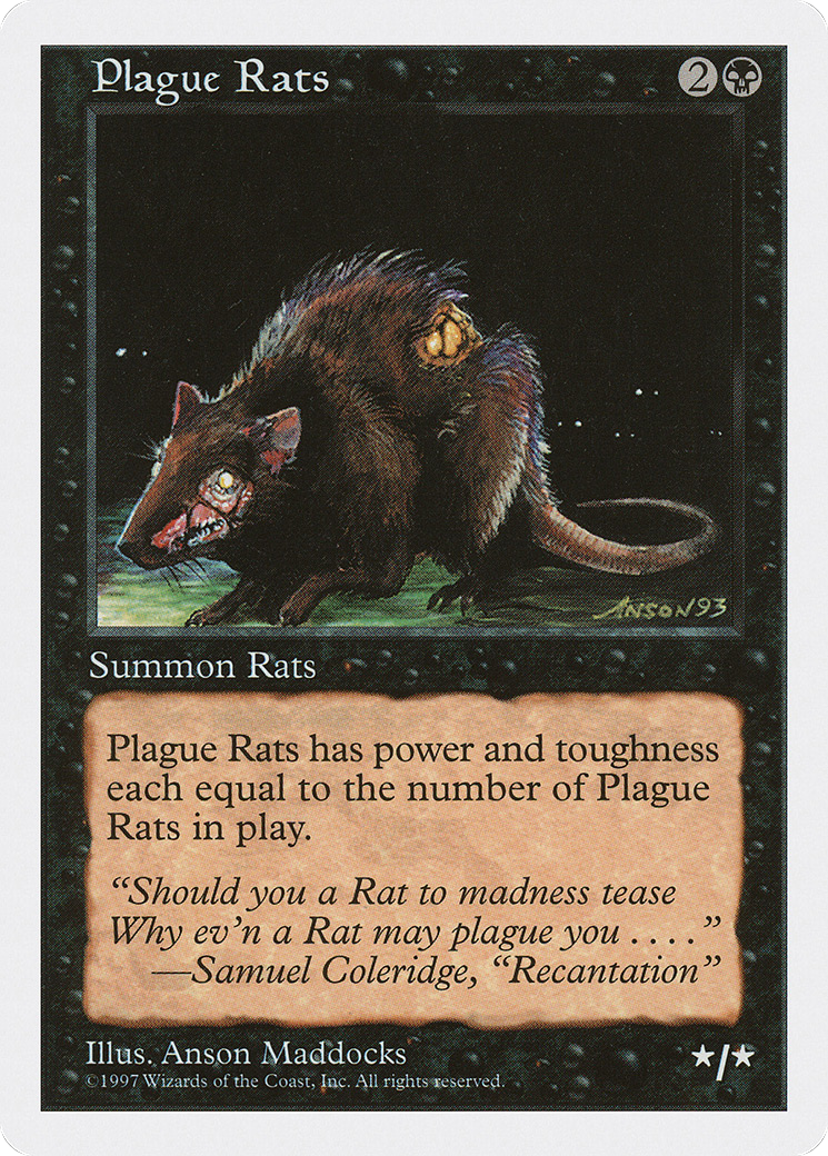 Plague Rats (5ED-) - Fifth Edition
