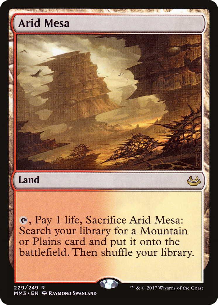 Arid Mesa (MM3-229) - Modern Masters 2017 Foil