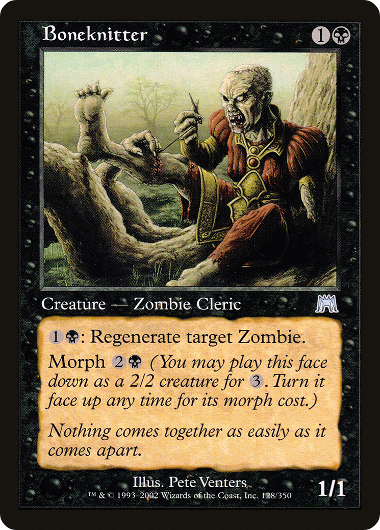 Boneknitter (ONS-128) - Onslaught Foil