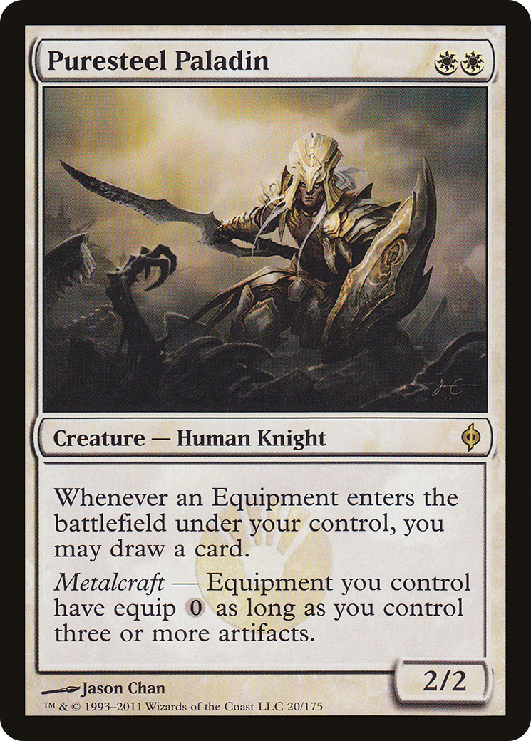 Puresteel Paladin (NPH-020) - New Phyrexia