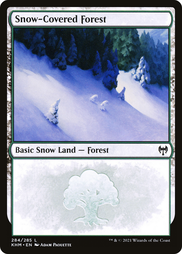 Snow-Covered Forest (284) (KHM-284) - Kaldheim: (snow)