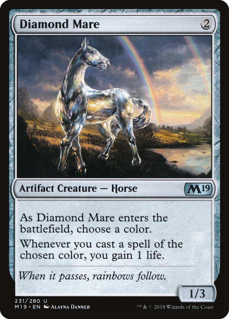 Diamond Mare (M19-231) - Core Set 2019 Foil