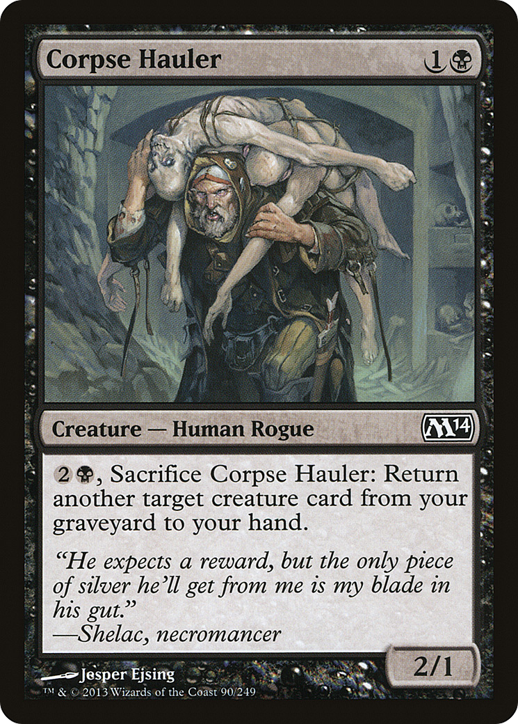 Corpse Hauler (M14-090) - Magic 2014 Foil