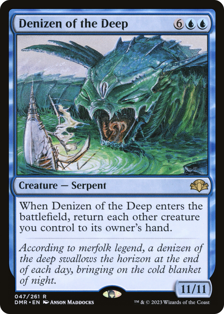 Denizen of the Deep (DMR-047) - Dominaria Remastered Foil
