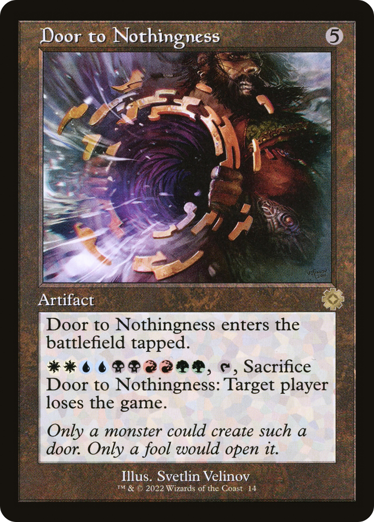 Door to Nothingness (BRR-014) - The Brothers' War Retro Artifacts