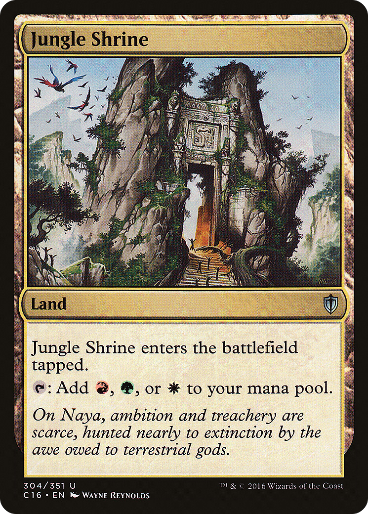 Jungle Shrine (C16-304) - Commander 2016