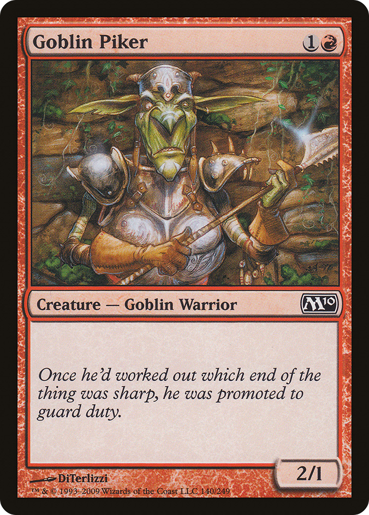 Goblin Piker (M10-140) - Magic 2010