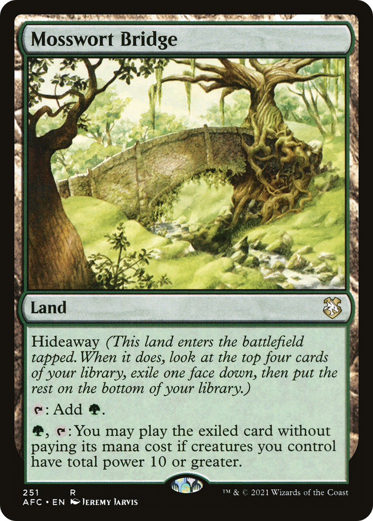 Mosswort Bridge (AFC-251) - Forgotten Realms Commander