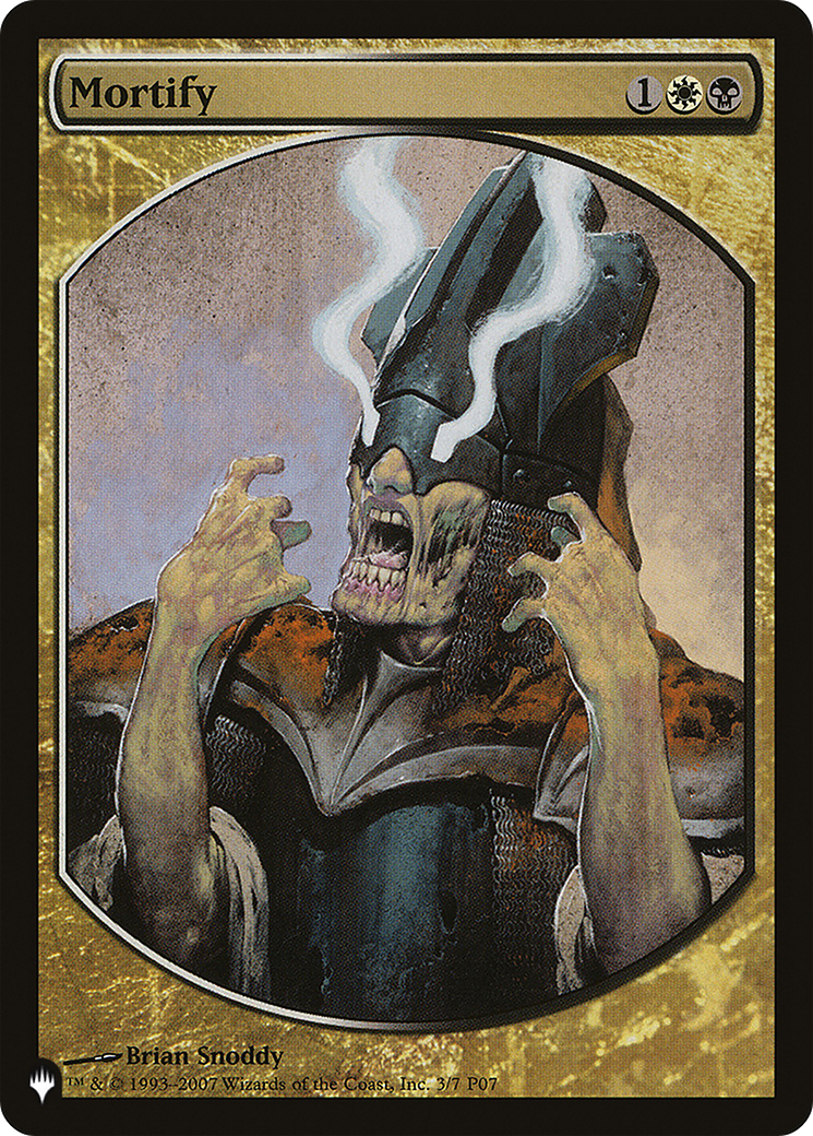 Mortify (P07) (LIST-7-MAR) - The List