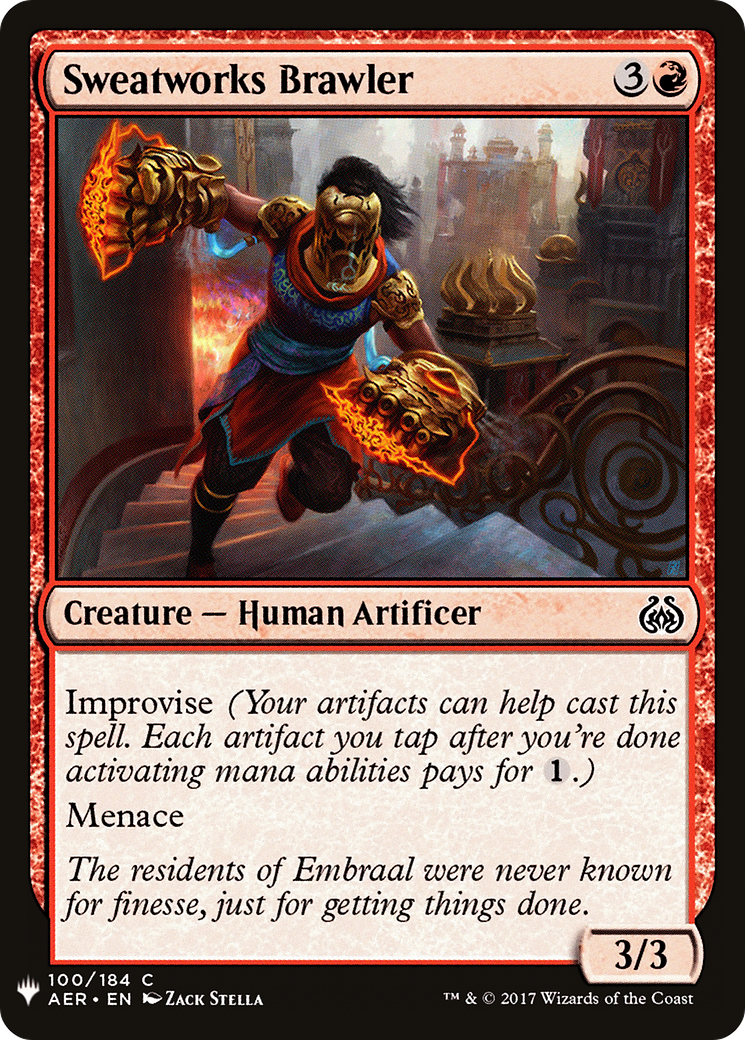 Sweatworks Brawler (LIST-100) - The List