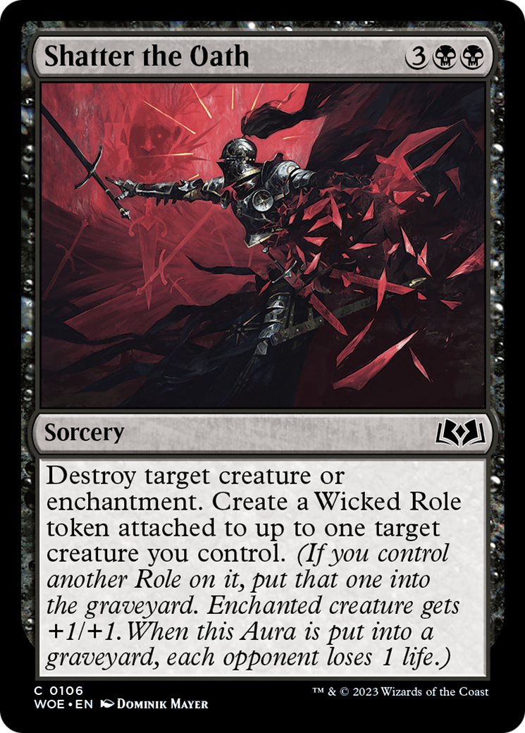 Shatter the Oath (WOE-106) - Wilds of Eldraine