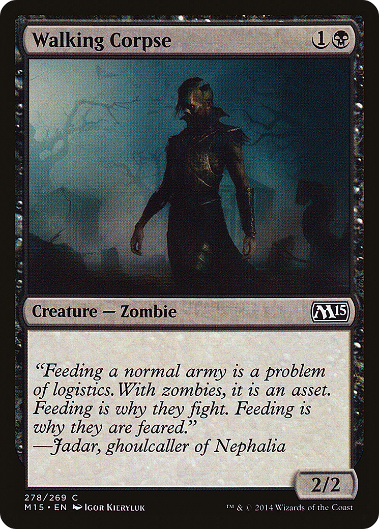 Walking Corpse (M15-278) - Magic 2015