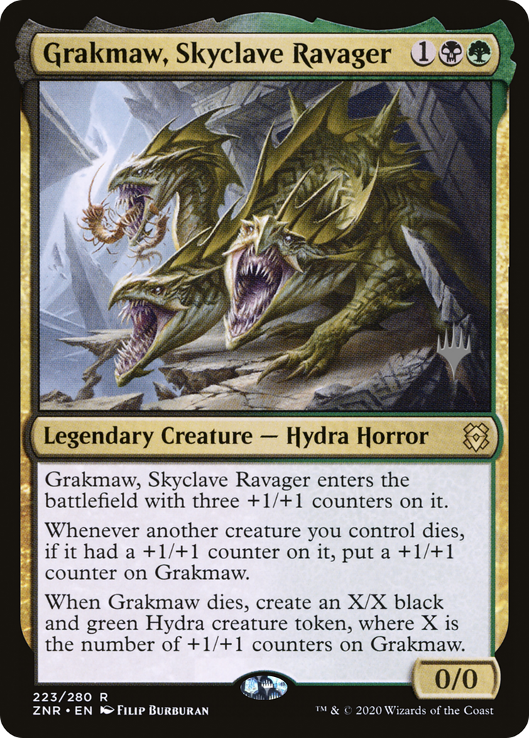 Grakmaw, Skyclave Ravager (PPZNR-223) - Zendikar Rising Promos