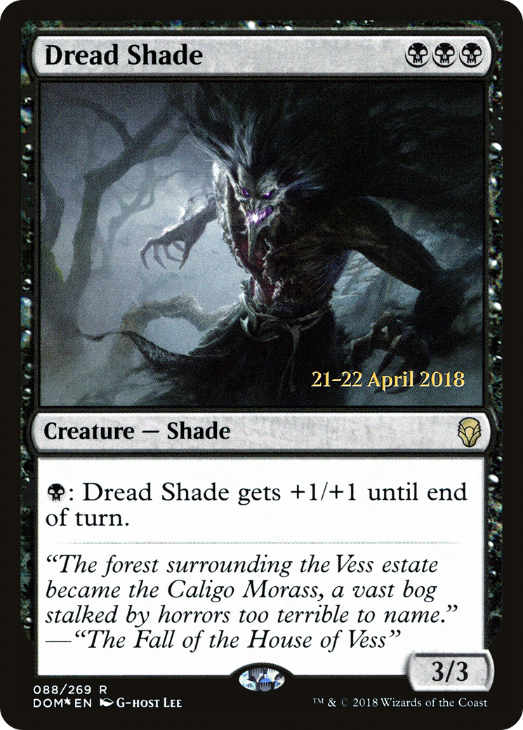 Dread Shade (PRE-088) - Dominaria Promos Foil
