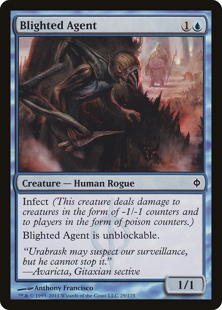Blighted Agent (NPH-029) - New Phyrexia