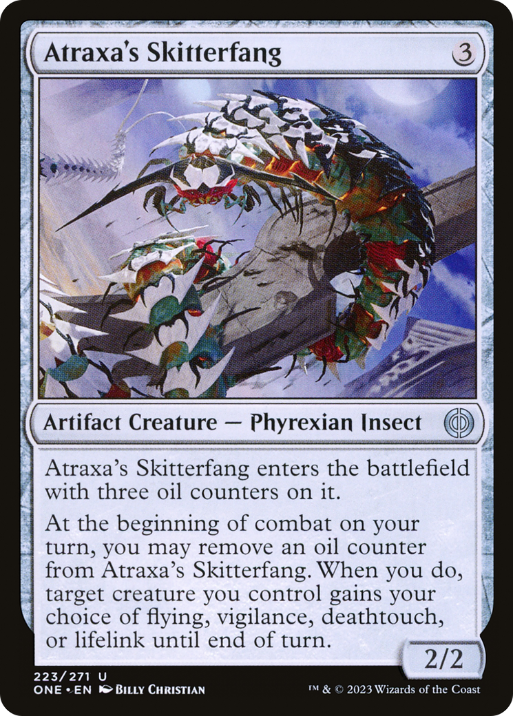 Atraxa's Skitterfang (ONE-223) - Phyrexia: All Will Be One Foil