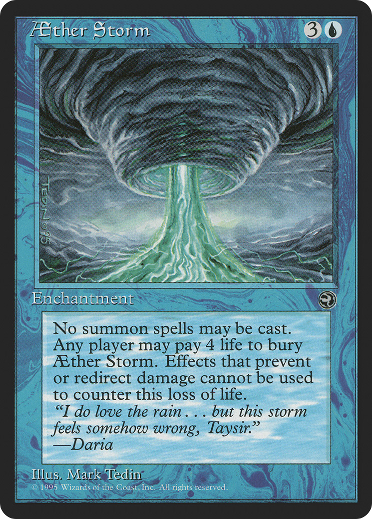 Aether Storm (HML-) - Homelands
