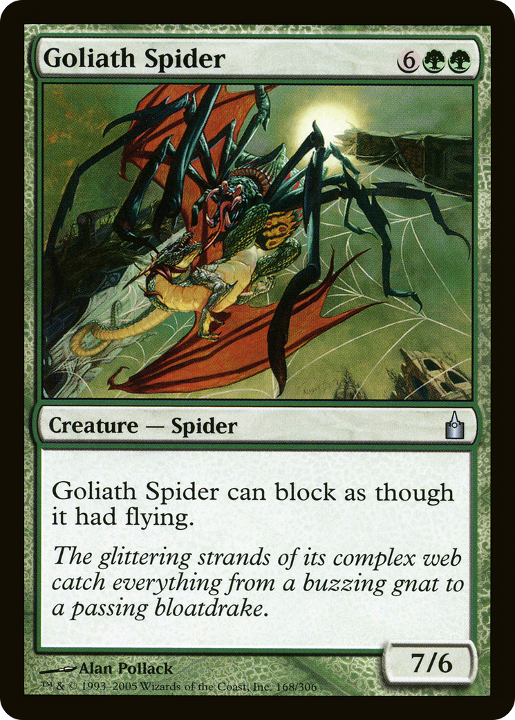 Goliath Spider (RAV-168) - Ravnica: City of Guilds