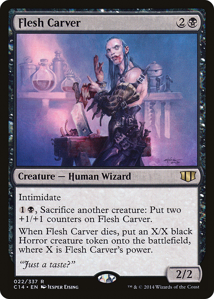 Flesh Carver (C14-022) - Commander 2014