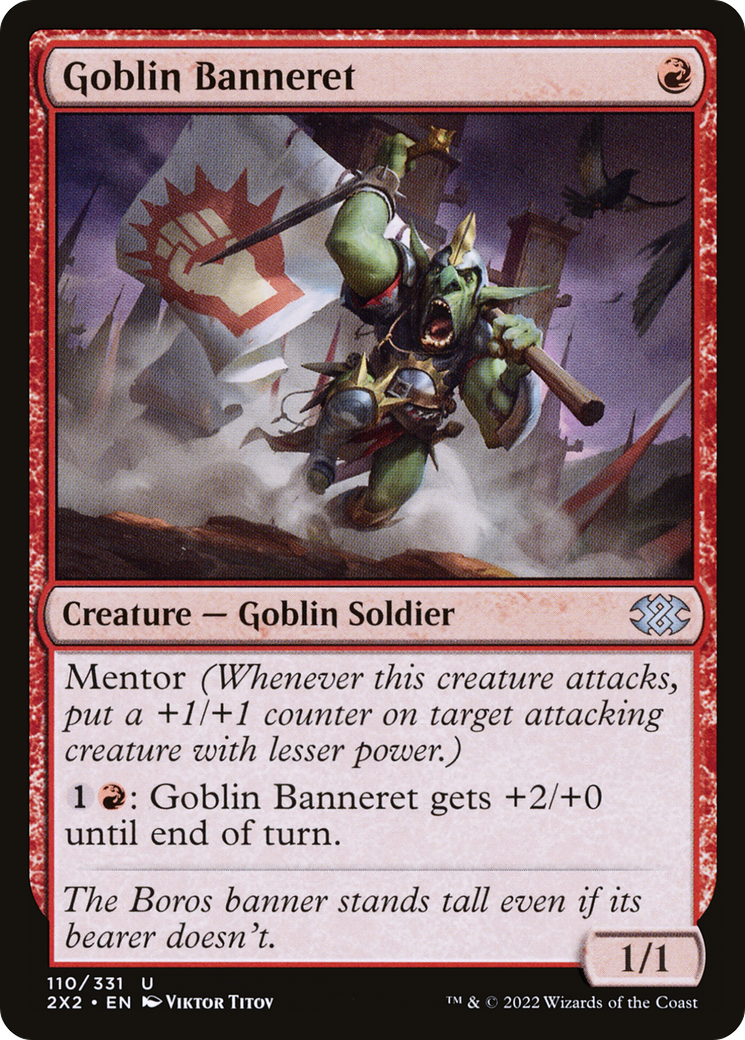 Goblin Banneret (2X2-110) - Double Masters 2022