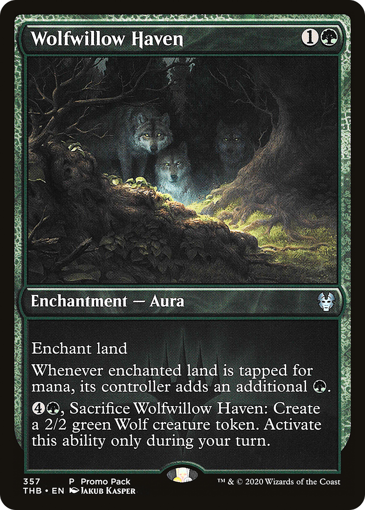 Wolfwillow Haven (PPTHB-357) - Theros Beyond Death Foil