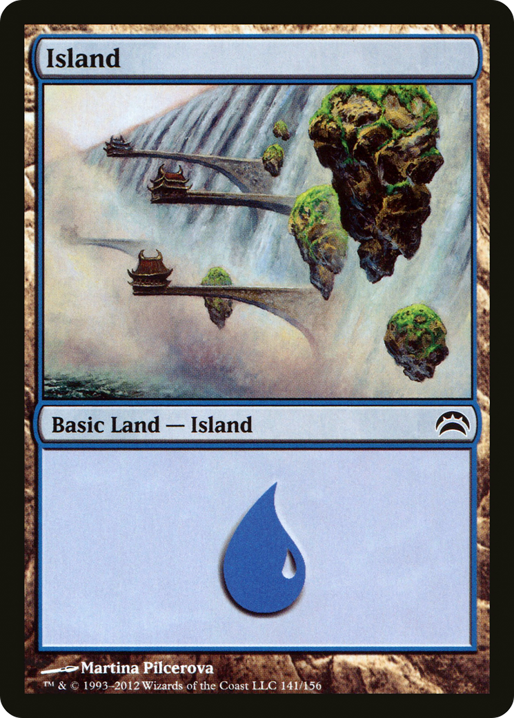 Island (141) (PC2-141) - Planechase 2012 Foil