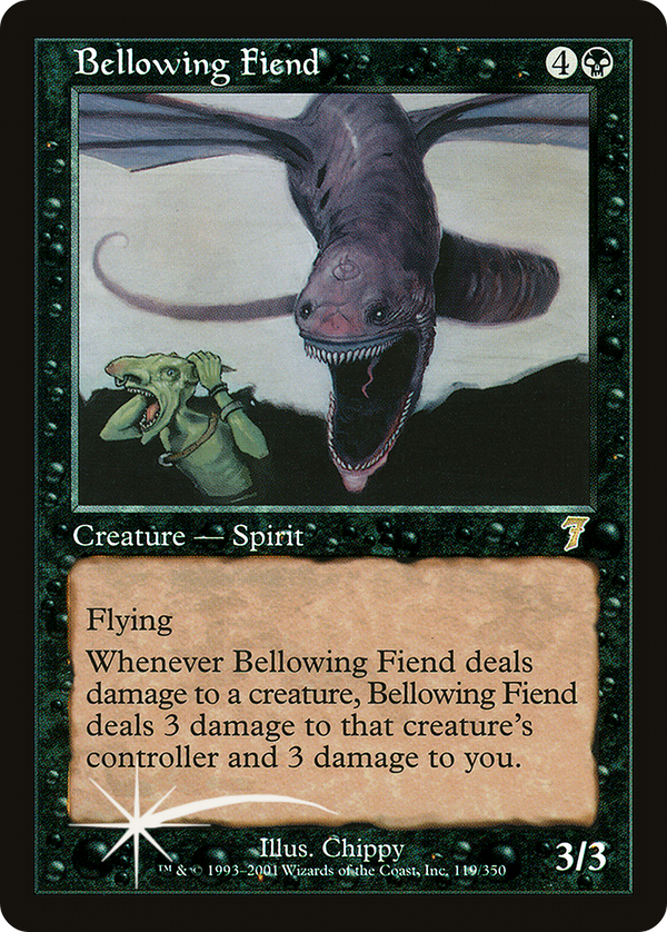 Bellowing Fiend (7ED-119) - 7th Edition