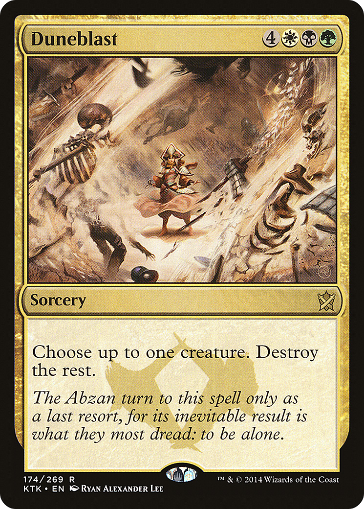 Duneblast (KTK-174) - Khans of Tarkir
