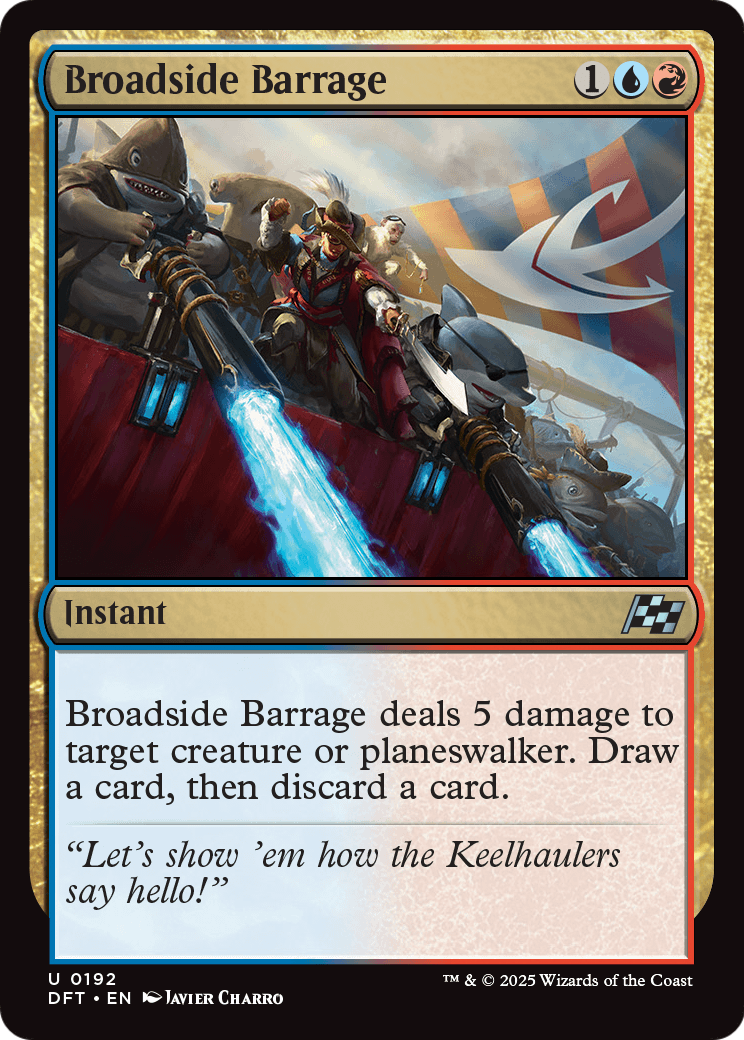 Broadside Barrage (DFT-192) - Aetherdrift