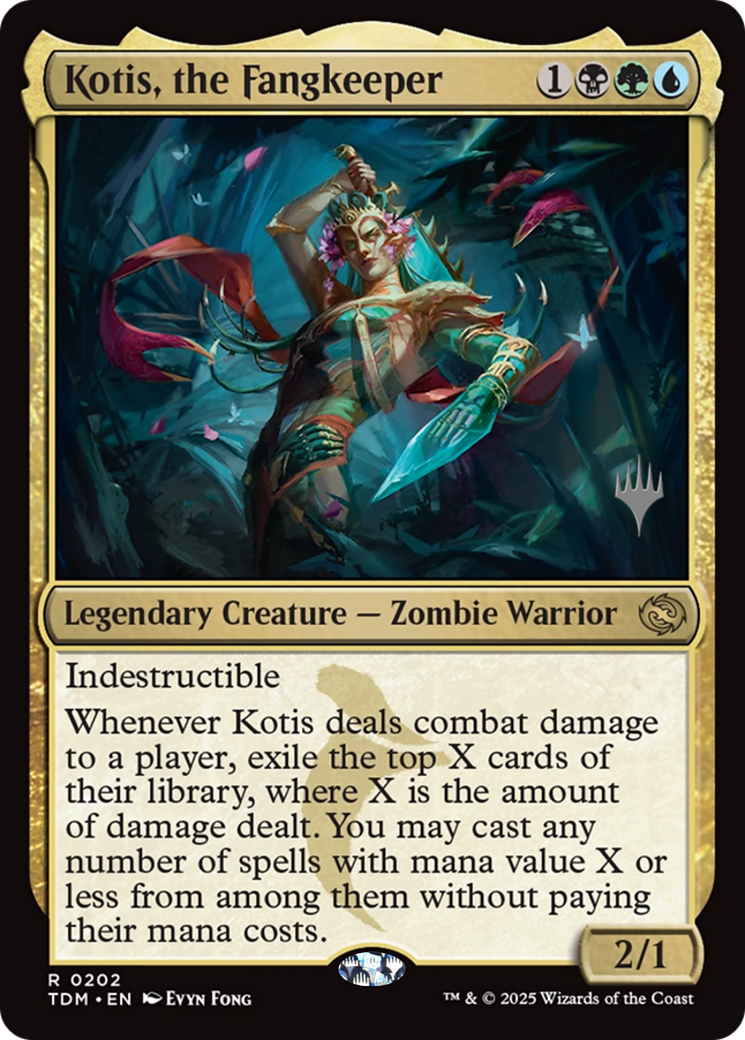 Kotis, the Fangkeeper (PPTDM-202) - Promo Pack: Tarkir: Dragonstorm Foil