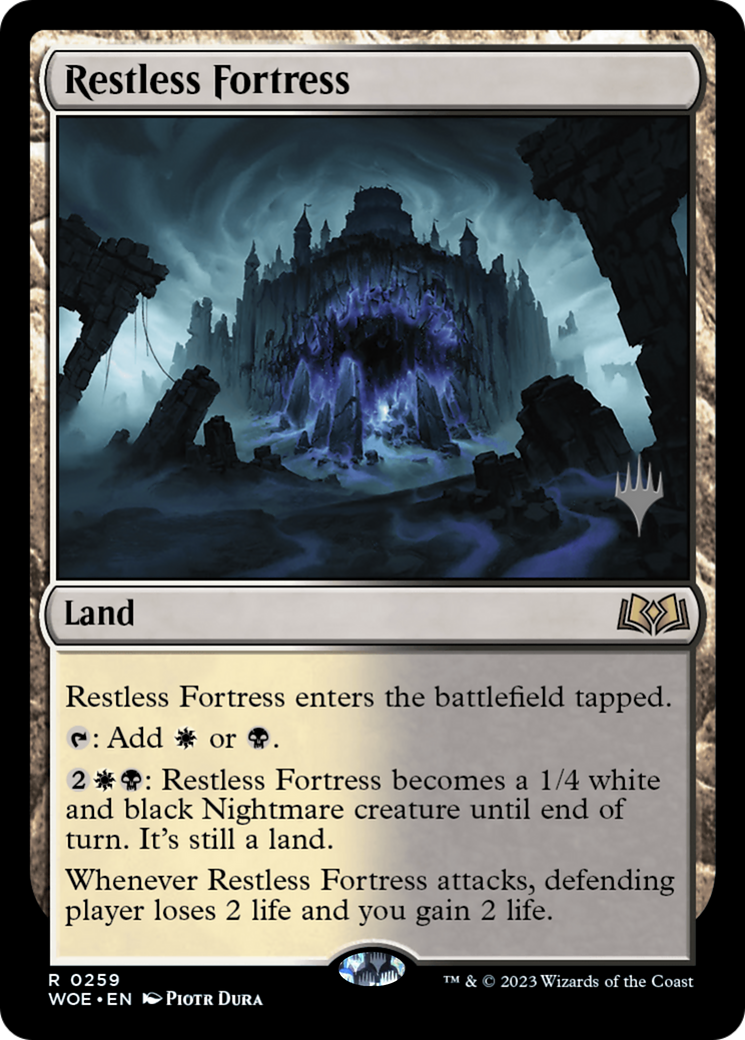 Restless Fortress (PPWOE-259) - Wilds of Eldraine Promos
