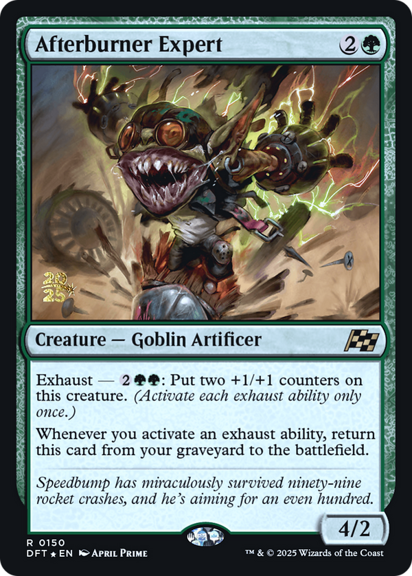 Afterburner Expert (PRE-150S) - Prerelease Cards Foil
