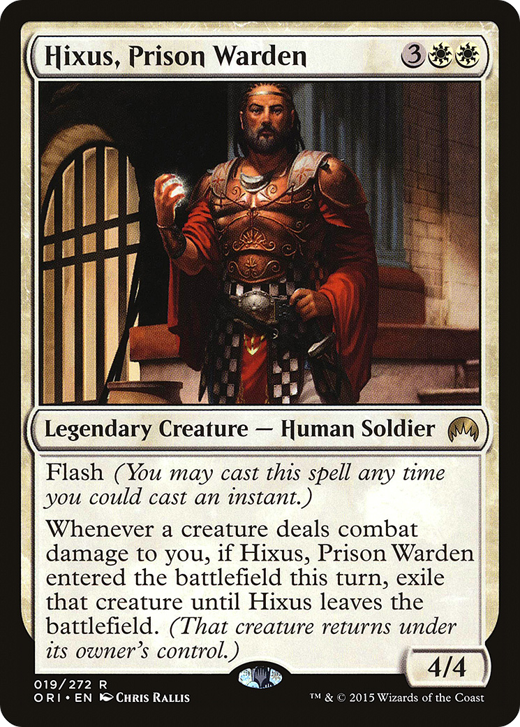 Hixus, Prison Warden (ORI-019) - Magic Origins