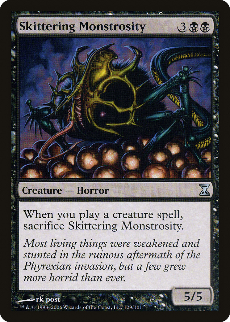 Skittering Monstrosity (TSP-129) - Time Spiral