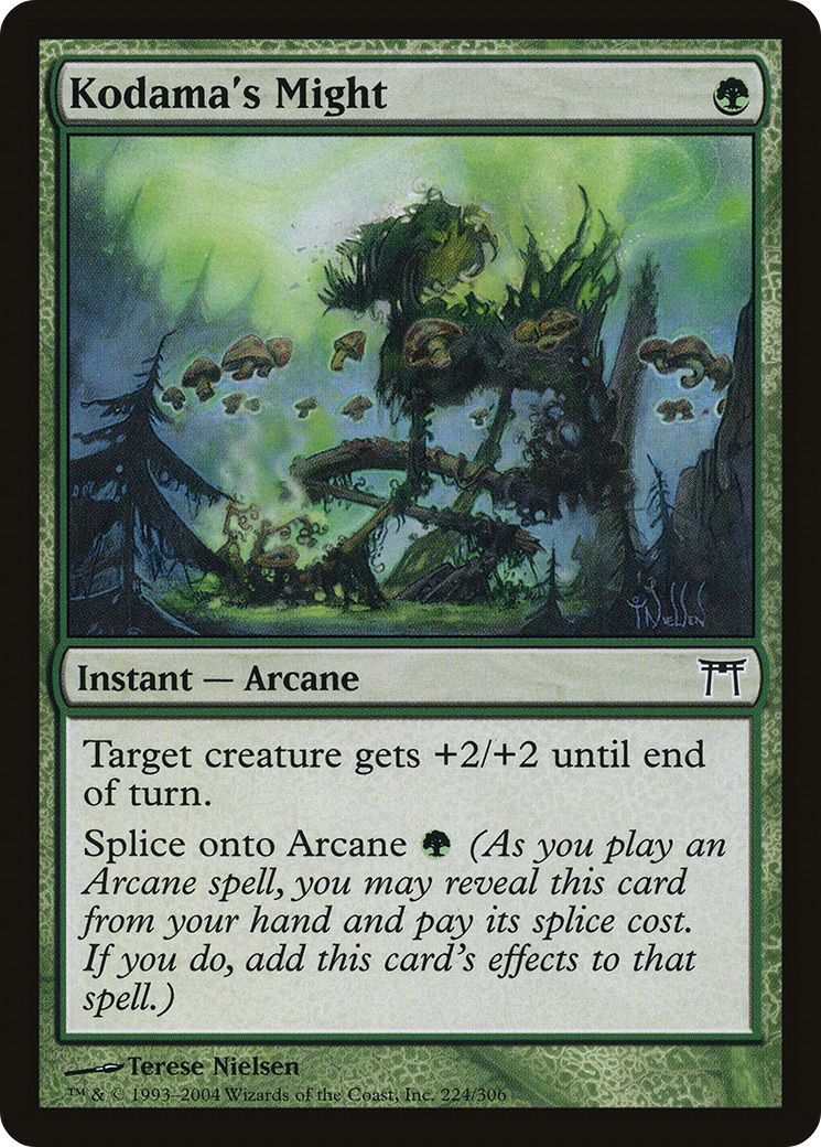 Kodama's Might (CHK-224) - Champions of Kamigawa