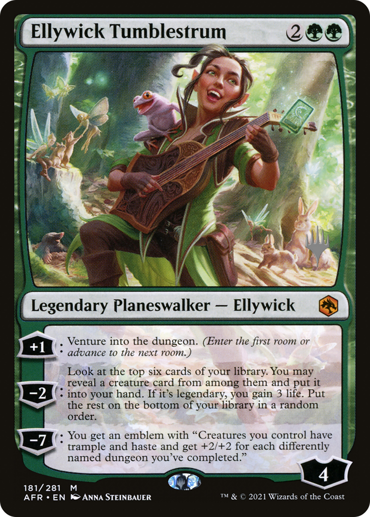 Ellywick Tumblestrum (PPAFR-181) - Adventures in the Forgotten Realms Promos