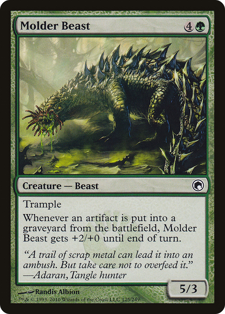 Molder Beast (SOM-125) - Scars of Mirrodin Foil