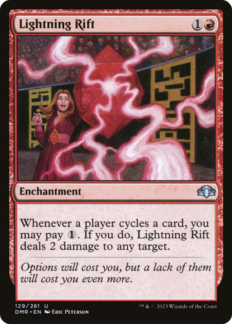 Lightning Rift (DMR-129) - Dominaria Remastered Foil