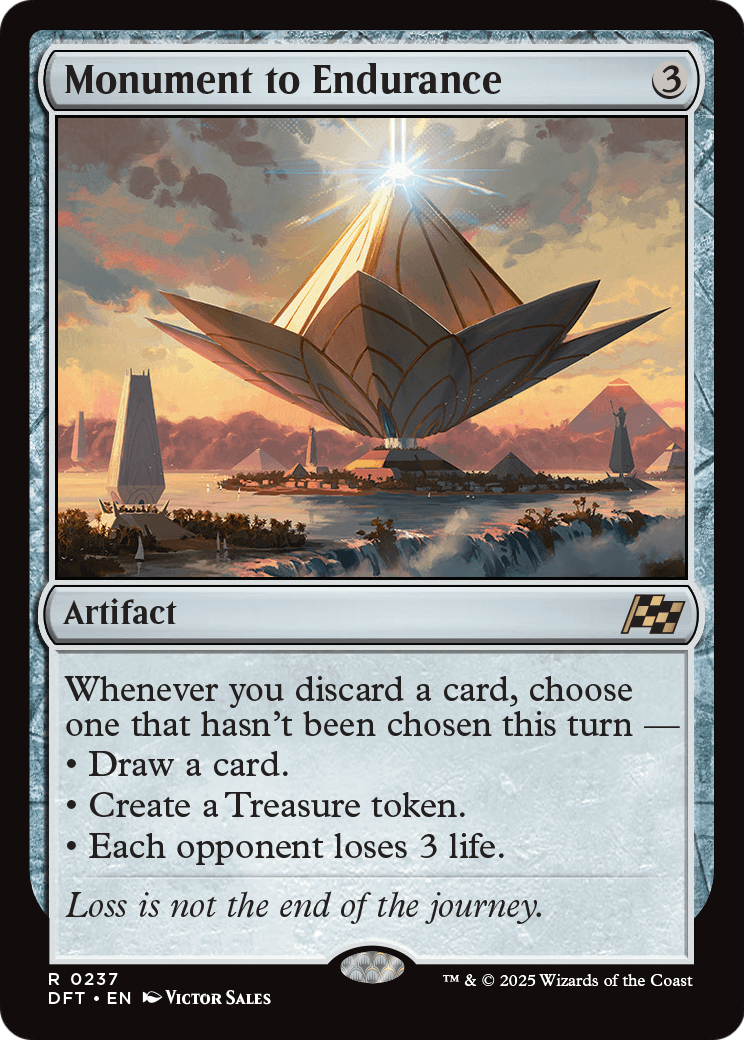 Monument to Endurance (DFT-237) - Aetherdrift