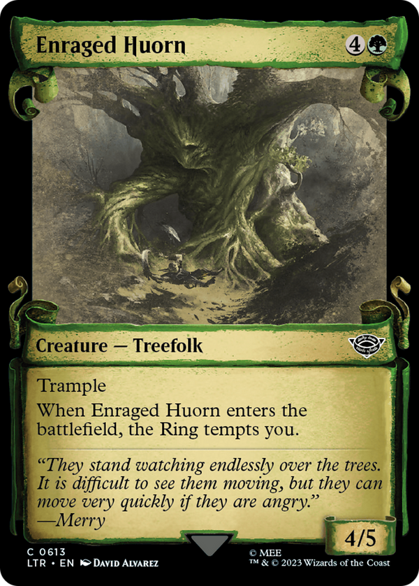 Enraged Huorn (Showcase Scrolls) (LTR-613) - The Lord of the Rings: Tales of Middle-earth: (Showcase)