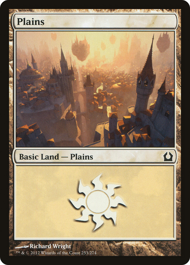 Plains (253) (RTR-253) - Return to Ravnica Foil