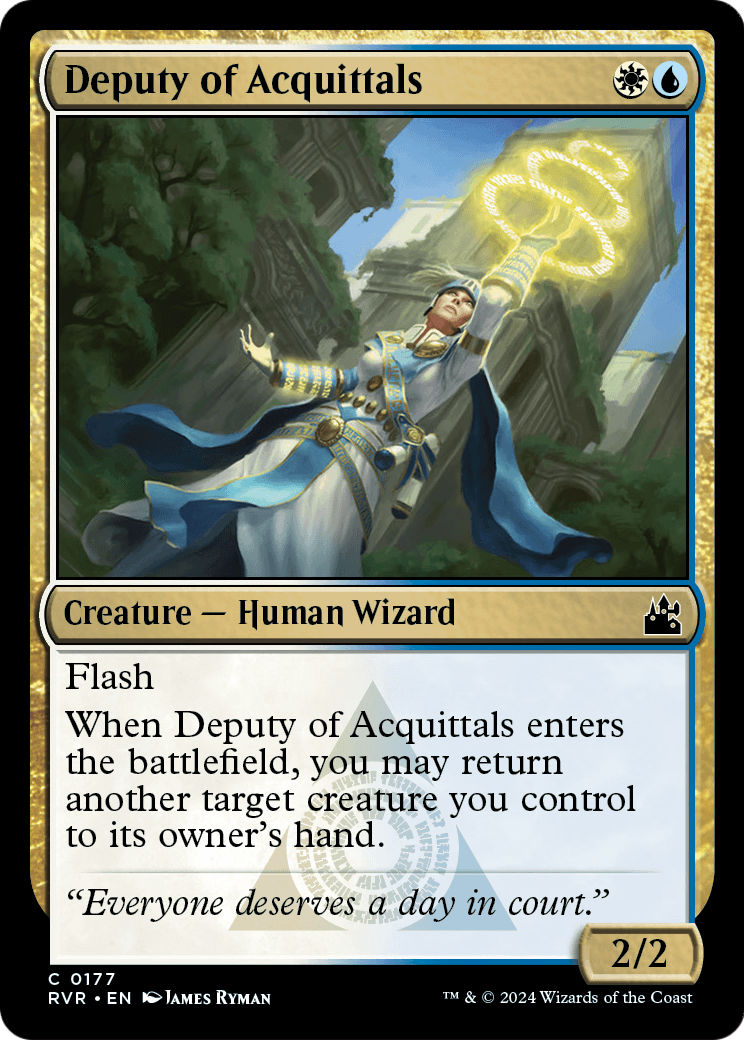 Deputy of Acquittals (RVR-177) - Ravnica Remastered